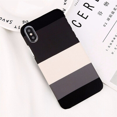 

Phone Case For iPhone 7 8 6 6S Plus X Mount Fuji Cases Moon Stars Pattern Matte Hard PC