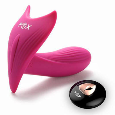 

Smart HeatingVoice Control Butterfly Dildo Vibrator Wireless Remote Control Panties Strap On Vibrating Sex Toys for Women