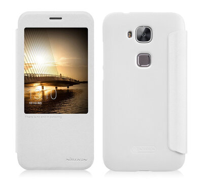

MOONCASE окна в дизайн, так же премиум - пу - кожаный чехол для покрытия Huawei G8 5.5 inch