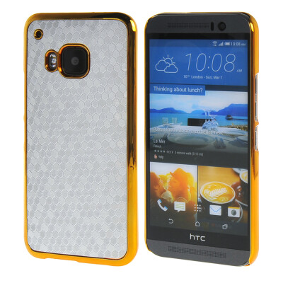 

MOONCASE Flash Flake Skin золото Chrome Hard Back чехол для Cover HTC One M9 серебро