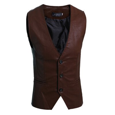 

Zogaa New Autumn Men's Vest Simple Joker Slim