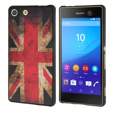 

MOONCASE ЧЕХОЛ ДЛЯ Sony Xperia M5 [Personality Patterns] Flexible Soft Silicone Gel TPU Skin Protective /a08