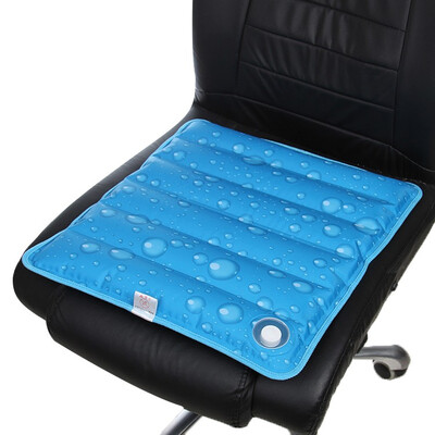 

WaterAir CushionCool Seat CoverSummer Ice MatSnow Back SupportCar Cooling Down Pillo DIY Energy Saving Homemade Air Condit