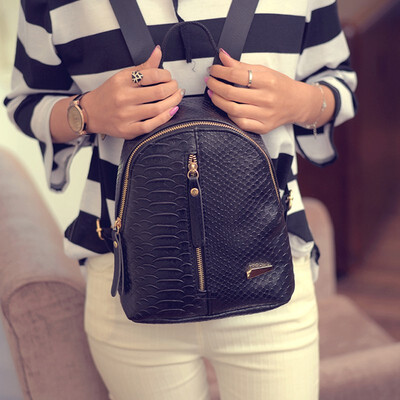 

2018 New Korean Fashion Backpack Women Female Simple Double Shoulder Bag Ladies Leisure Restoration Pu Mini Mochila travel