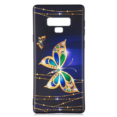 

Samsung Galaxy Note 9 Case Embossed Soft TPU Shockproof Print Protective Cover
