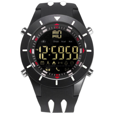 

Bluetooth Step Counter Watch Genuine Fashion Sports Multi Function Single Display Electronic Watch Couple Pop Men Waterproof Watch