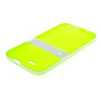 

MOONCASE Huawei G7 Дело Желе Цвет силиконовый гель ТПУ Тонкий с подставкой обложка чехол для Huawei Ascend G7 Грин