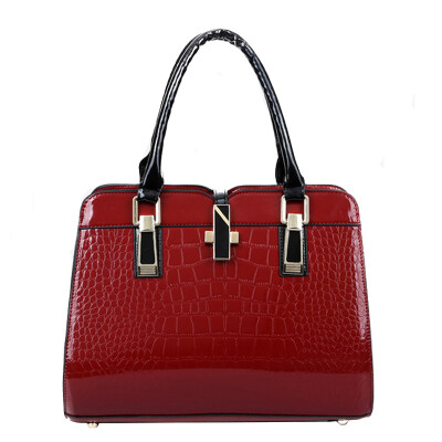 

D.jiani ™ Shape cross crocodile handbag shoulder