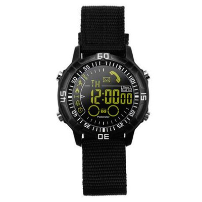 

EX28 Bluetooth Smart Watch Waterproof Mens Wristwatch Sport Pedometer Stopwatch Call SMS Reminder For IOS iPhone Android