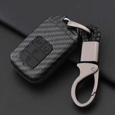 

Huashi Honda key case Honda Accord New Civic Jedd URV Fit XRV Crown Road CRV Binzhi Feng Fan Ling send car key bag set black section -D section smart four button