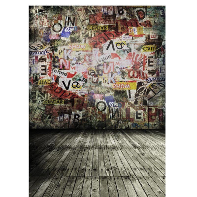 

Special Graffiti Photo Backdrop 57FT Vinyl Fabric Cloth Digital Printing Photo Background s-1058