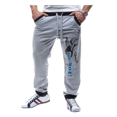 

Zogaa Winter New Men's Active Pants Printing Casual