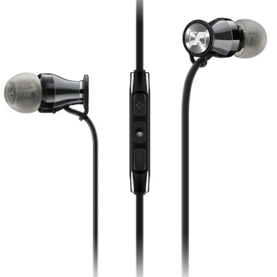 

Sennheiser MOMENTUM In-Ear I Black Chrome Bunny Earphone Headset Black Chrome Apple Edition