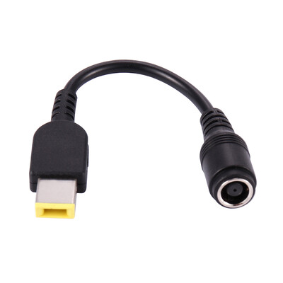 

COOLM 75 x 55mm DC Power Socket Charger Conversion Plug to Square Plug DC Charger Adapter Converter Cable For Lenovo ThinkPad