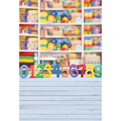 

Children Toy Photo Backdrop 57FT Vinyl Fabric Cloth Digital Printing Photo Background -3193