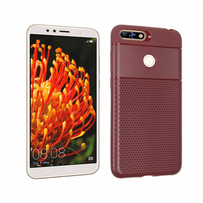 

Goowiiz Phone Case For Huawei P20 LiteMate 10 Lite Fashion Triangular texture Soft Silicone Prevent falling