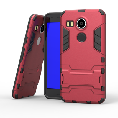 

MITI-2 in1 fashion cool Cover case for LG Nexus5 2015 TPU+PC hard Armor back Case for Nexus5 2015 protective shell stand holder