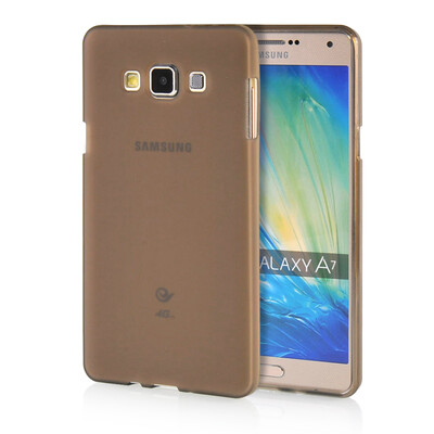 

MOONCASE Transparent Soft Flexible Silicone Gel TPU Skin Shell Back ЧЕХОЛ ДЛЯ Samsung Galaxy A7 Grey