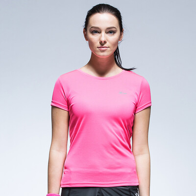 

Специальный шаг (XTEP) 884228019102 Женская одежда короткая футболка Pink XL code