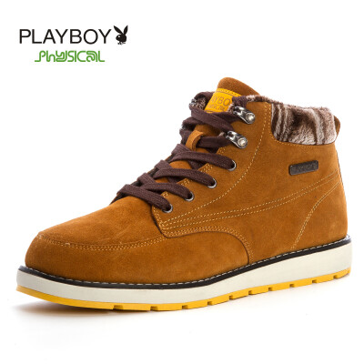 

PLAYBOY brand Winter,New,Fashionable,With velvet and cotton,Sport sneaker,Men's shoes