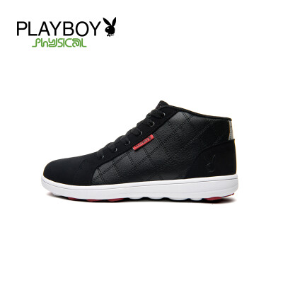 

PLAYBOY brandFor Autumn&WinterHigh topCotton-padded&suedeLeisureAnkle bootMens shoes