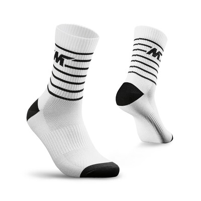 

Meissenlan MYSENLAN cycling equipment riding socks bicycle quick-drying socks men&women running coolmax technology China Taiwan white S M