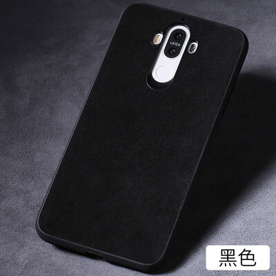 

Genuine Leather Phone Case For Huawei Mate 9 10 Suede leather Back Cover For P9 P10 Plus Cases