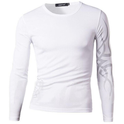 

Zogaa Mens T-shirt Fashion Long Sleeve