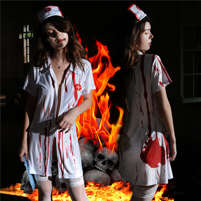 

Sexy lingerie character nurse ghost nurse bloodstain nurse suit ghost nurse WDN7