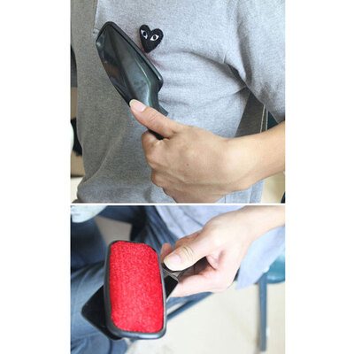 

Cntomlv Magic Fluff Crumbs Lint Dust Hair Remover Cloth Dry Cleaning Brush Hair Remover Cleaner Cloth Cleaner Random Color