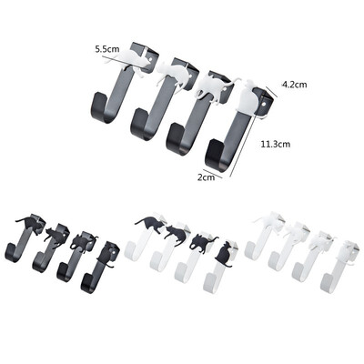 

1pcs Cat design over door hook Clothes Bag coat hanger key holder rack kitchen organier home decor
