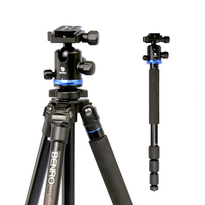 

Штатив штатива Benro AF28 + SLR с алюминиевым сплавом Canon Nikon SLR камера штатив штатив профессиональный фото штатив головной набор