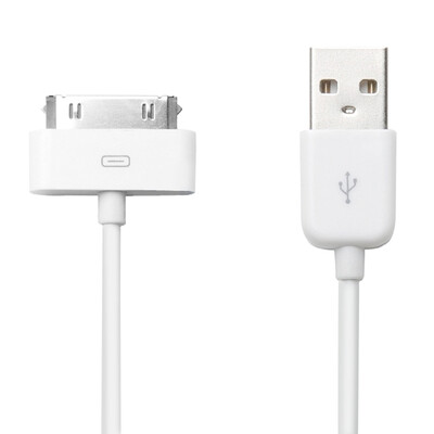 

Интеллектуальный кабель 30 pin для устройств Apple для зарядки и передачи данных Snowkids, белый