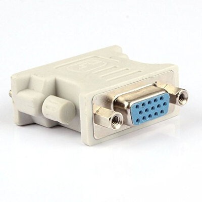 

Huayuan 241 Pin Male to VGA SVGA HD15 Female Converter Adapter