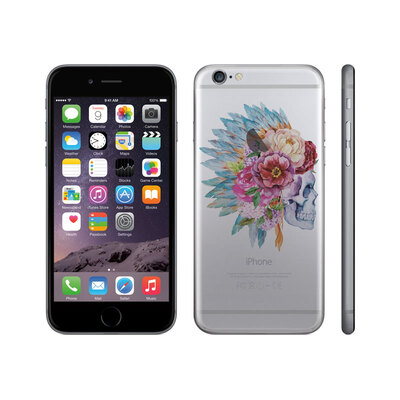 

GEEKID iPhone 6 Back Decal sticker Phone back sticker death Protector Decal cover iPhone 6s waterproof 3M stickers