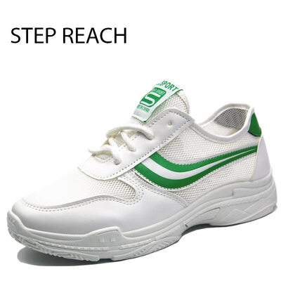 

Women shoes Fashion Sneaker Plain Style Comfy Breathable Shoes White Breathable
