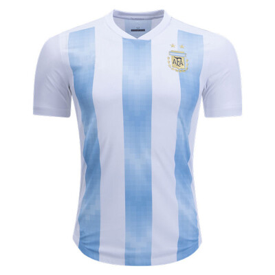 

2018 World Cup Argentina Brazil Belgium Team Home Court Away Short Sleeve Jersey Fan Version Quality Shirt