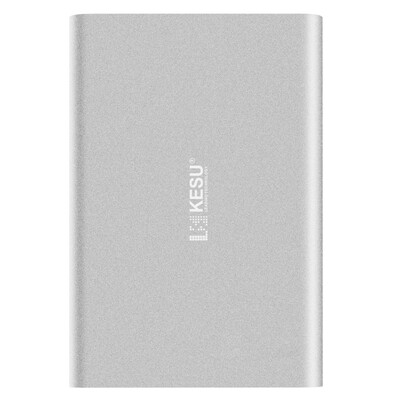 

KESU E201-250S 250G mobile hard disk USB30 interface 25 inch neon silver