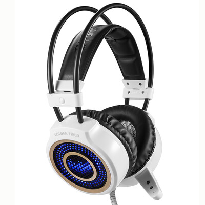 

Jinhetian JHP-511 Gaming Headphones with Vibrating Headset Computer Headphones E-sports Live USB Desktop Headphones with Mai Cable Subwoofer Eating Chicken Head Shine Game Headsets