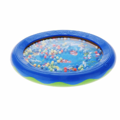 

Ocean Wave Bead Drum Gentle Sea Sound Musical Educational Toy Tool for Baby Kid Child