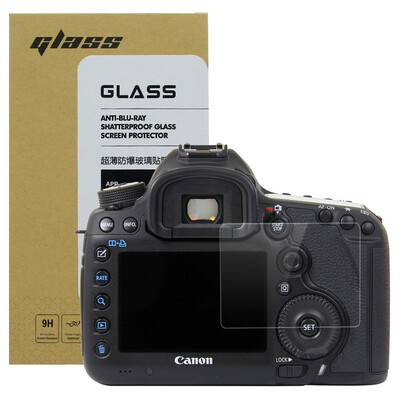 

Good weather Canon Canon 750D 760D SLR camera tempered glass screen protective film high permeability anti-scratch anti-blast film
