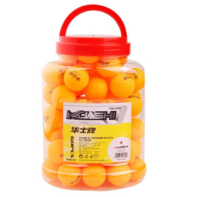 

Huashi brand hsp a star 40mm table tennis a barrel of a total of 60 balls yellow 605
