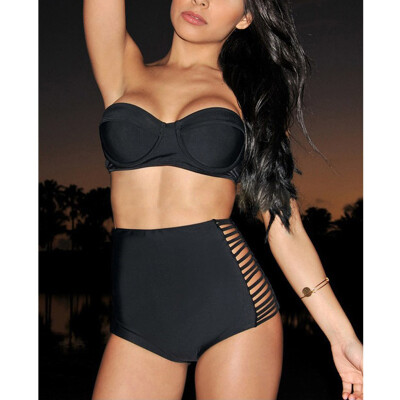 

Women' New Retro High WaiSt Bikini SwimSuit