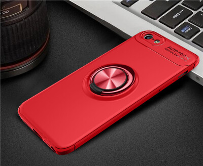 

Iphone 55S Luxury Metal Ring Magnetic Bracket Shockproof Cooling TPU Phone Case