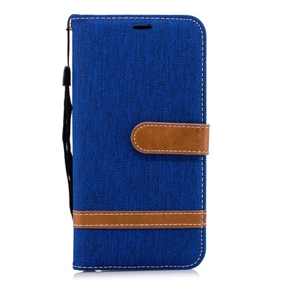

GANGXUN®LG K8 2018 Stand Case Wallet Card Slots Denim Jeans Leather Case With Stand