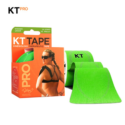

US KT tape sports stickers waterproof PRO pre-cut 20 green