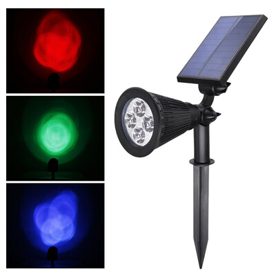 

High Brightness Solar LED Waterproof Lawn Light Various Color Garden Landscape Garden Light Solar Flood Light Outdoor Lighting