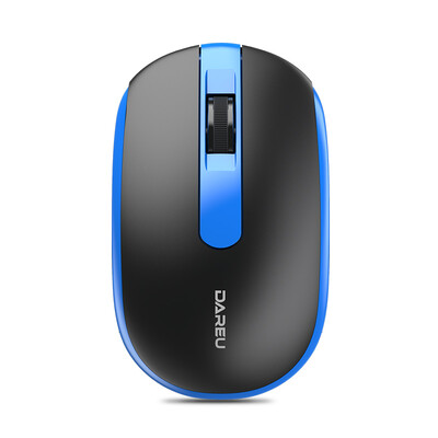 

Dareu dareu LM105G 24GHz wireless ultra-thin silent office mouse black&blue desktop laptop office games universal