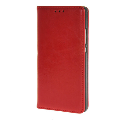 

MOONCASE ЧЕХОЛ ДЛЯ Huawei Ascend P8 Leather Wallet Flip Card Slot Bracket Back Cover Red