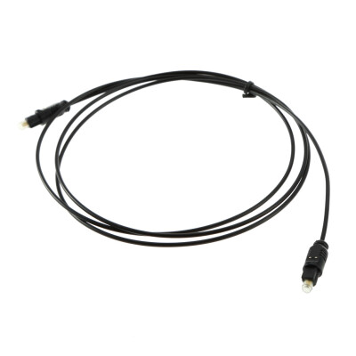 

1.5M Digital Optical Audio Optic Fiber Cable Black TV power amplifier soft